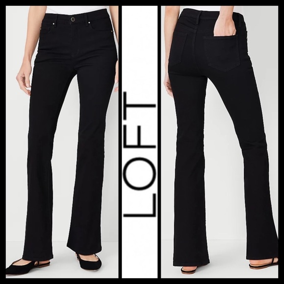 NWOT Ann Taylor Loft Petite The Slim Bootcut Jeans - Picture 1 of 5